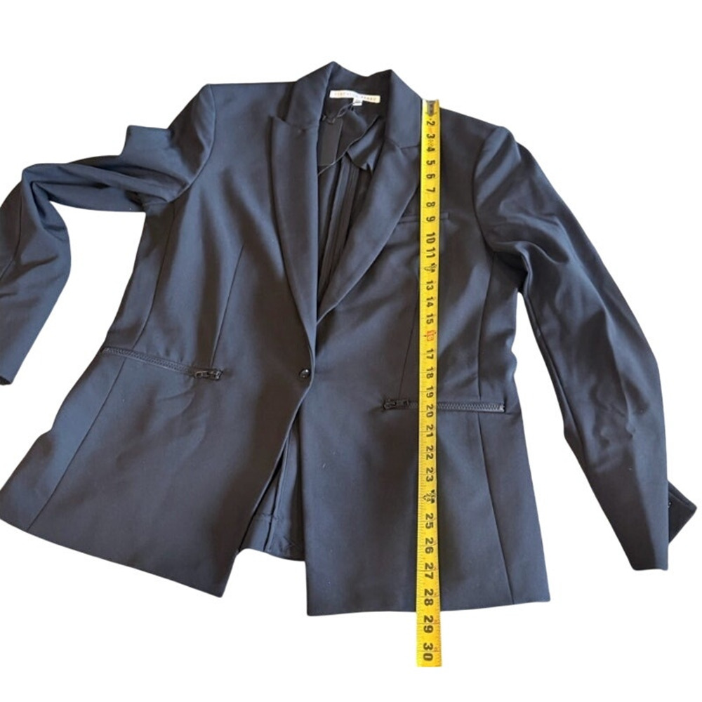 Veronica Beard 10 Iconic Scuba $645 Dickey Blazer Bi Stetch Jacket Black - Picture 9 of 10